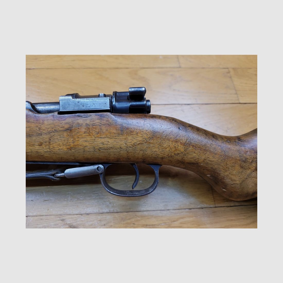 Wunderschönes Gewehr G98 – Gewehr 1898 – Arsenal Spandau 1917, von der Reichswehr 1920 überholt – Modell vor 1924 – Das fehlende Glied! – Mono-Seriennummer – Gewehrriemen – Museumszustand!, Bild 28 von 34