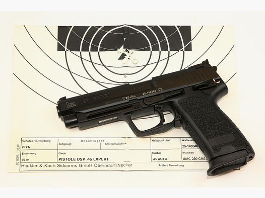 Heckler Koch HK USP Expert 45 ACP