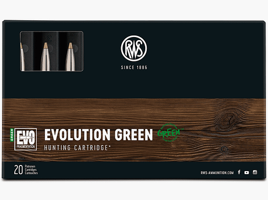 RWS 6,5x57 R Evo Green 93gr - 20 Stk