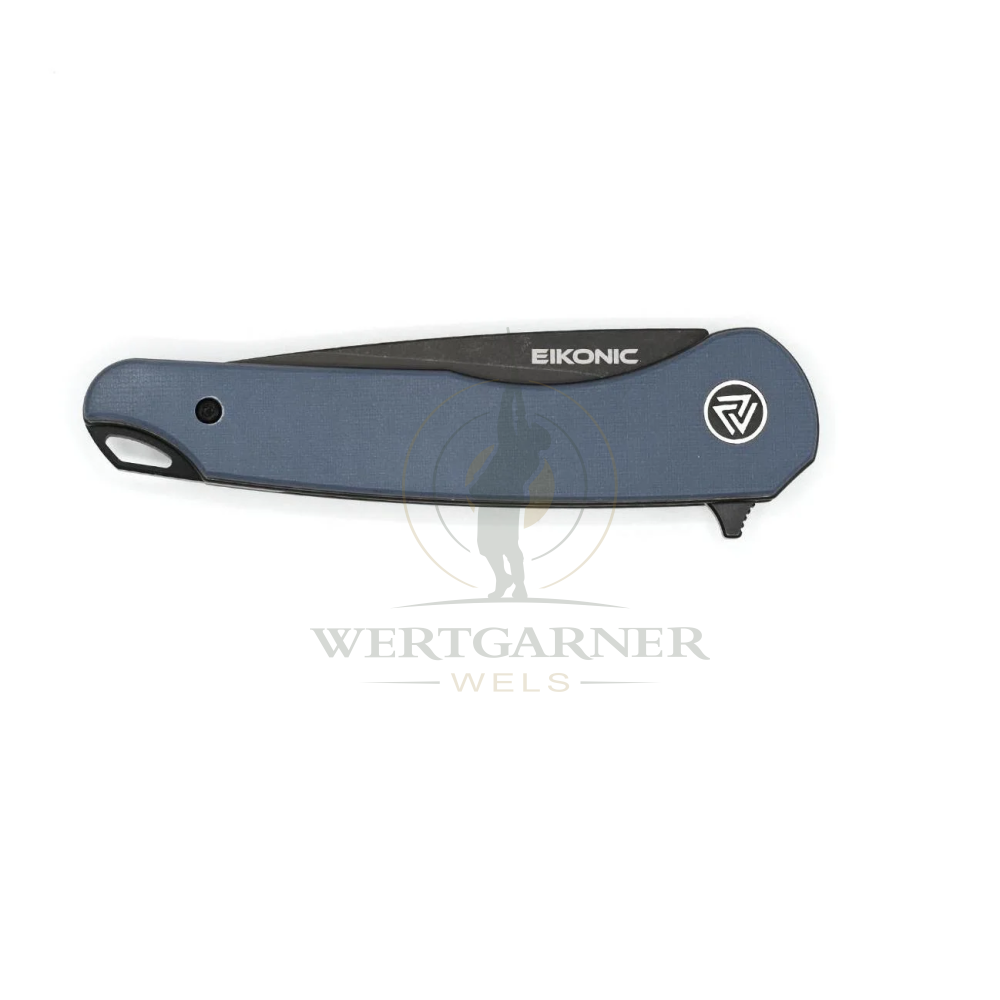 Eikonic Einhandmesser Dromas blau/grau G10, Bild 4 von 4