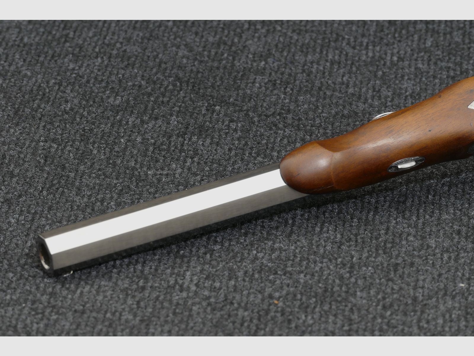 Percussion muzzleloader Davide Pedersoli pistol Le Page Target International .44 (BlackPowder), excellent condition, high-resolution images, immagine 11 di 11