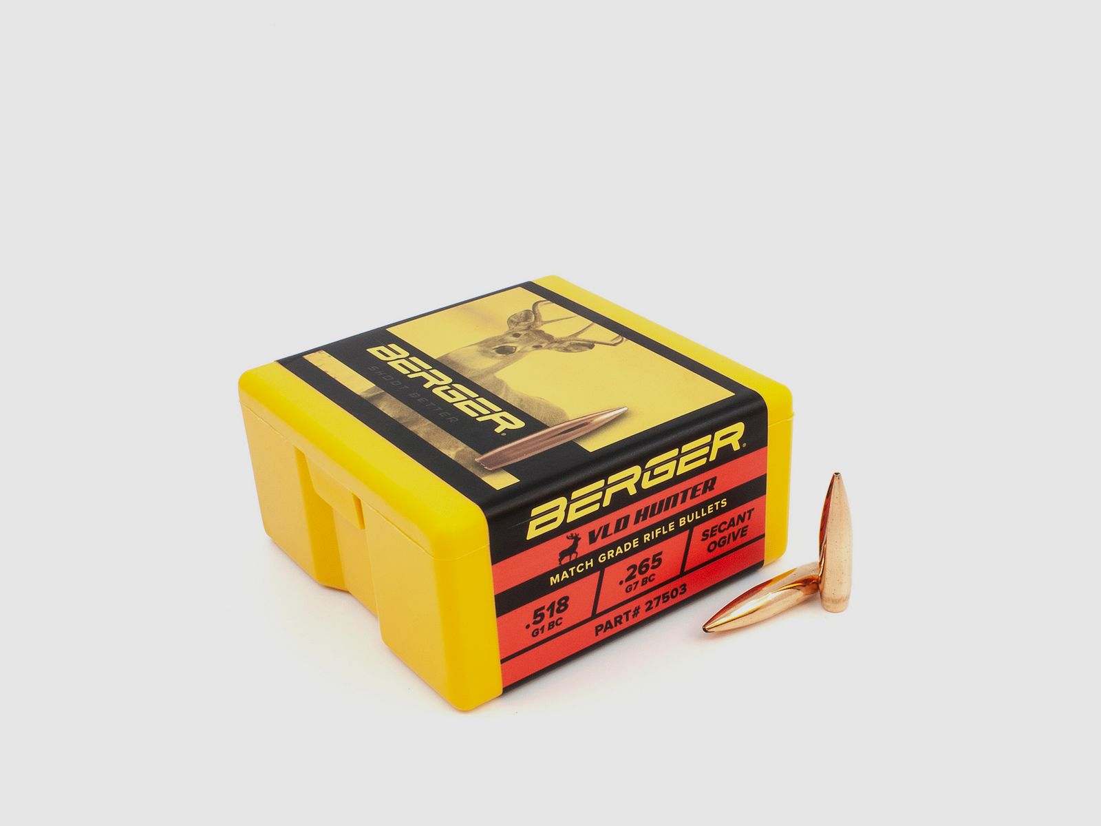 Berger Pocisk .270 VLD Łowiecki 150GR 100 Sztuk
