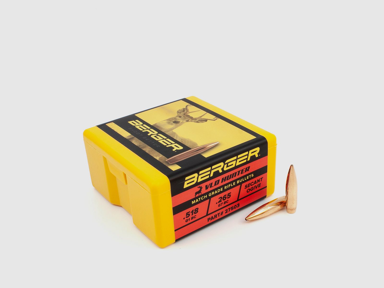 Berger Bullet .270 VLD Hunting 150GR 100 Pieces