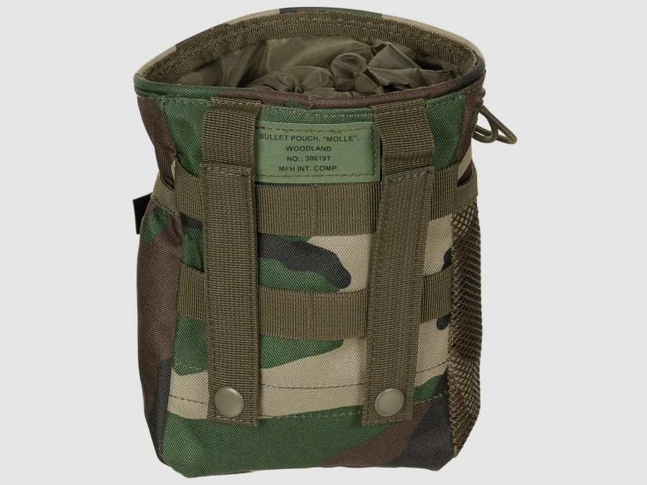 Patronenhülsen-Tasche "MOLLE", Woodland