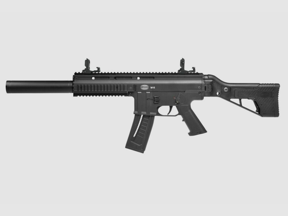 MAUSER M15 Schwarz SD .22lr HV - Selbstladebüchse