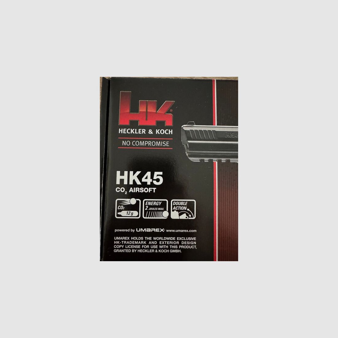 CO2 Pistole HK 45 6mm Airsoft
