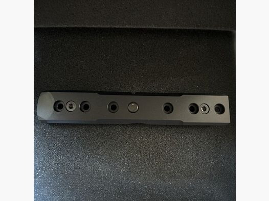 Dentler - Montage rail BASIS (DURAL) - met 30mm ringen bouwhoogte 3,5mm NIEUW