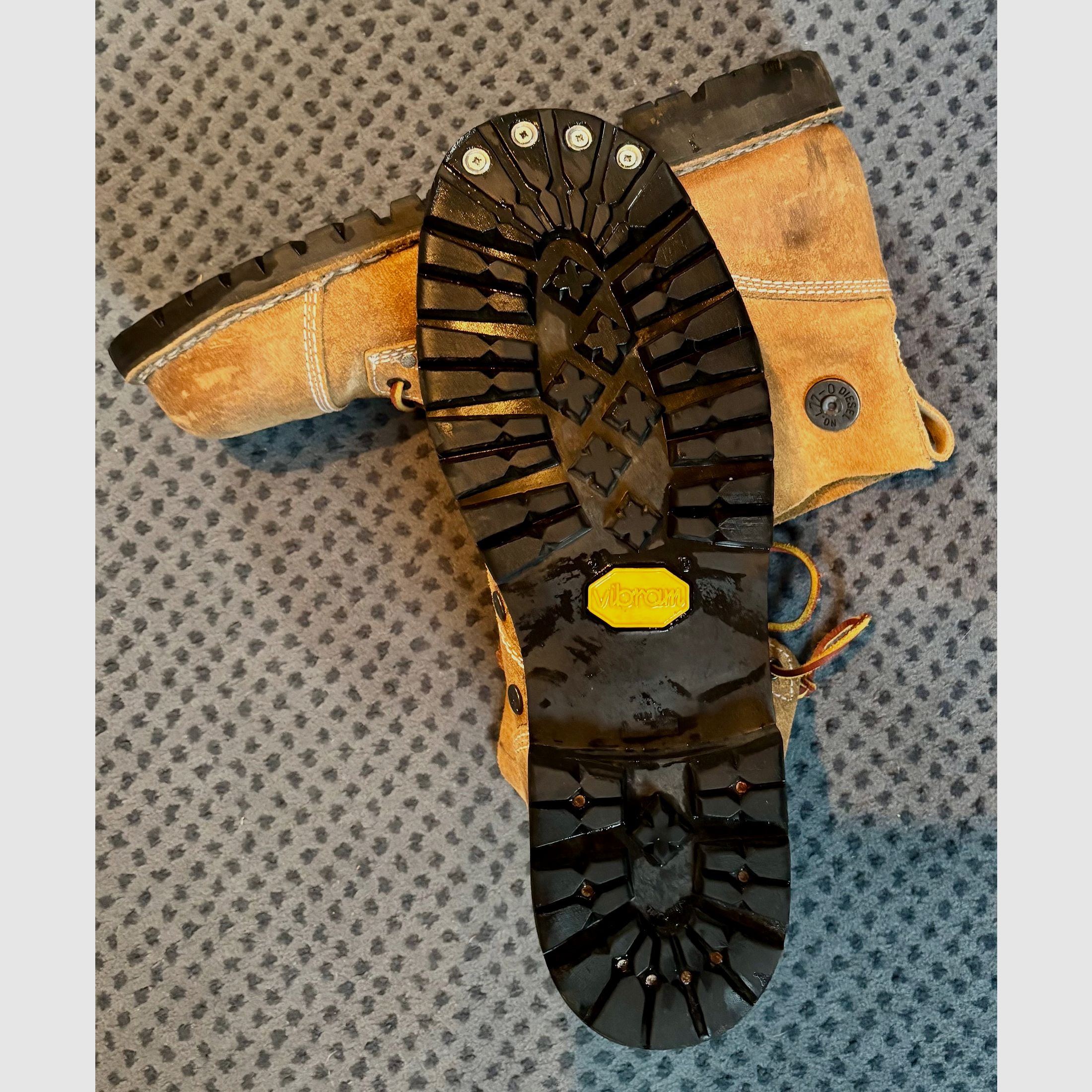 Safari boots by DIESEL size 44 Made in Italy