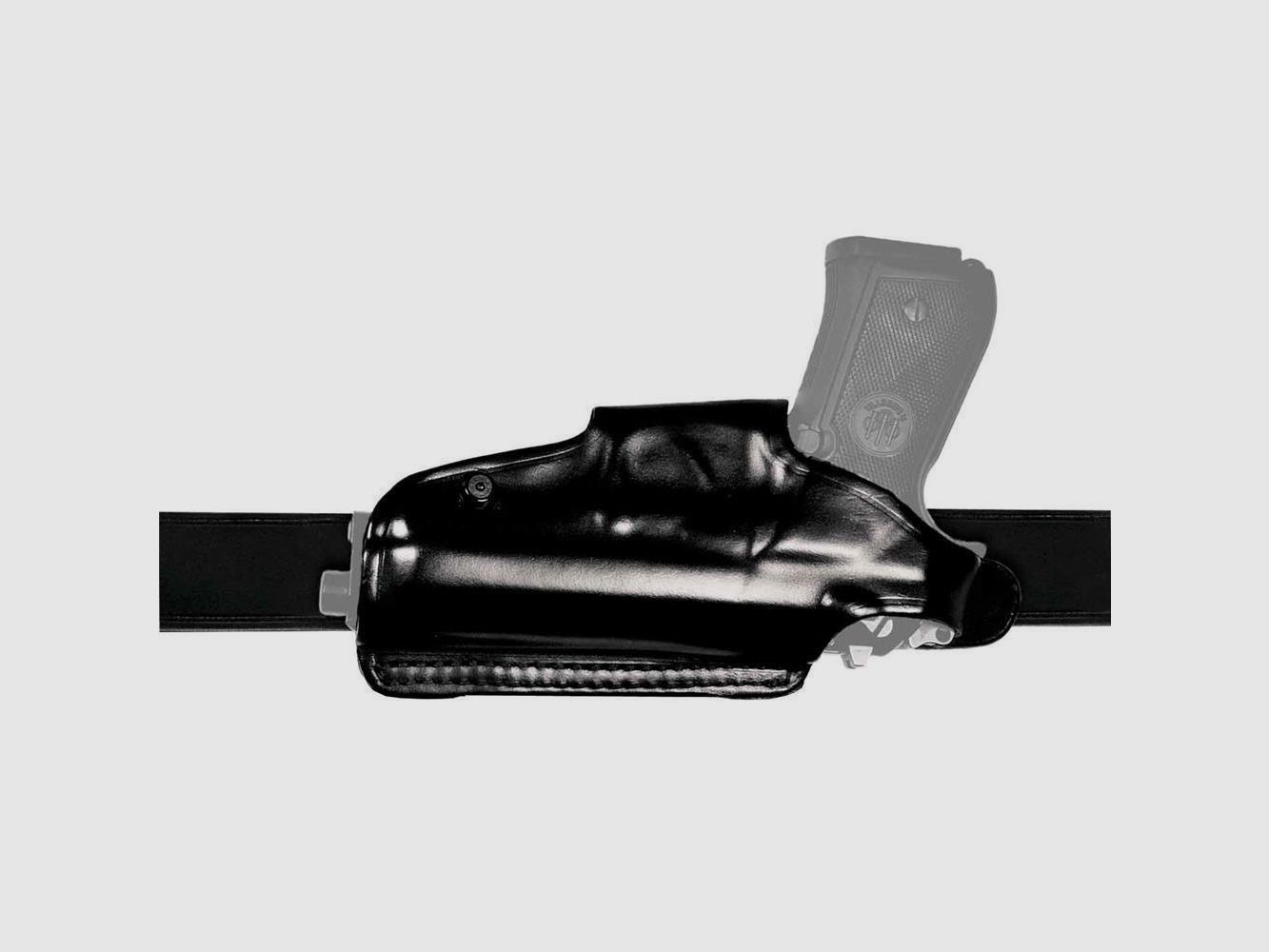 Mehrzweck-Schulterholster/Gürtelholster "Miami 2" Colt 1911/Governament 5",S&W 1911,Springfield 1911,Para Ordnance P14/P16 Braun Rechtshänder