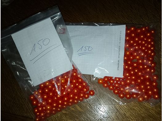 T4E Paintballs 0.82g orange 300stk. .43 Cal 