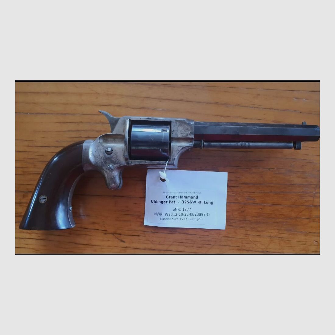 W.Grand Hammond Uhlinger Patent