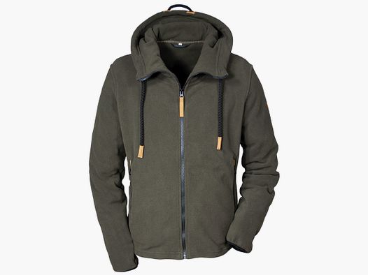 Hubertus Hunting Hoody Chaquetas de Forro Polar con Cremallera para Hombres