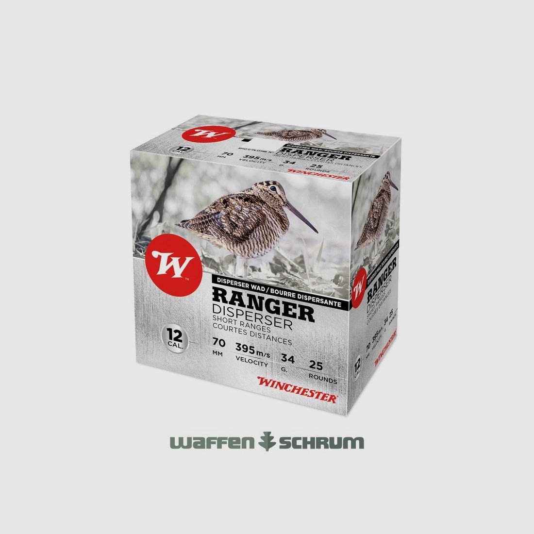 Winchester Ranger Streu 12/70 2,7mm - 34g