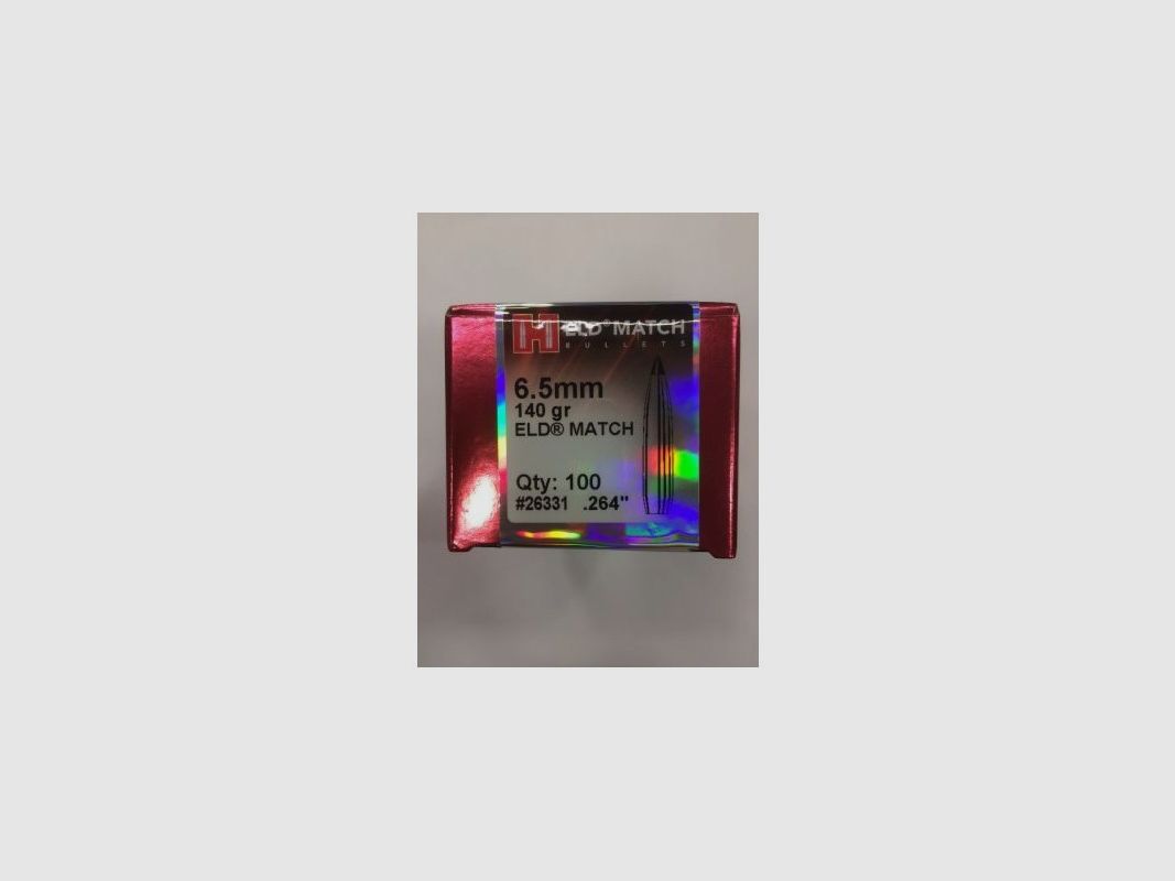 HORNADY Geschosse 6,5 MM ELD M GR 140, Bild 1 von 4