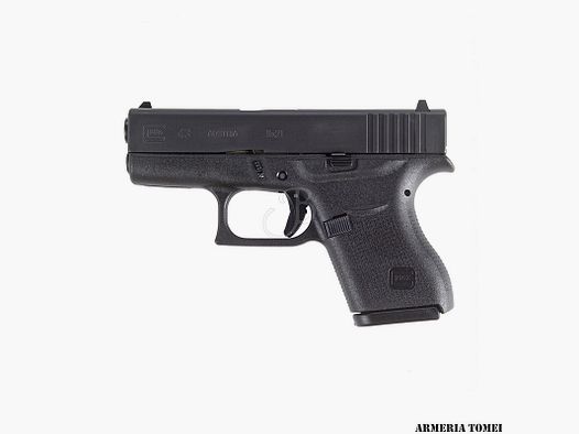PISTOLE – GLOCK SEMIAUTO MOD.43 CAL.9X21 +1C