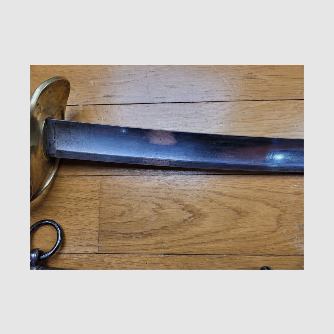 Säbel Offizier der leichten Kavallerie Mod. 1822 unmodifiziert 1882 Klingenthal 1831 – 9. Jäger zu Pferd Futteral der Vorschrift 1822 – TBE, Bild 5 von 27