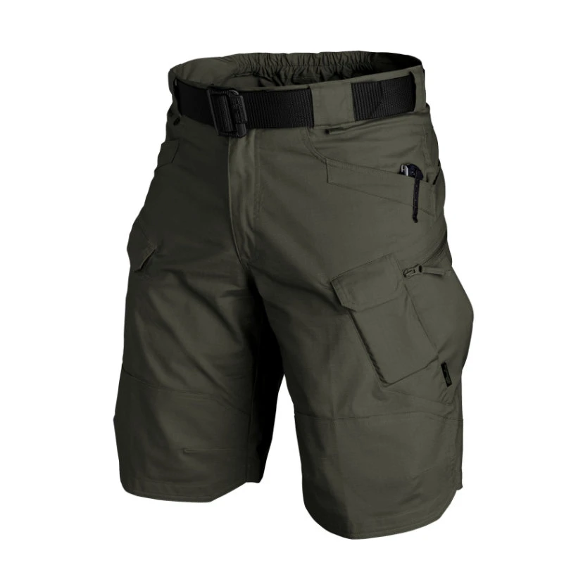 URBAN TACTICAL SHORTS 11'' RipStop, Taiga Green UTS Helikon