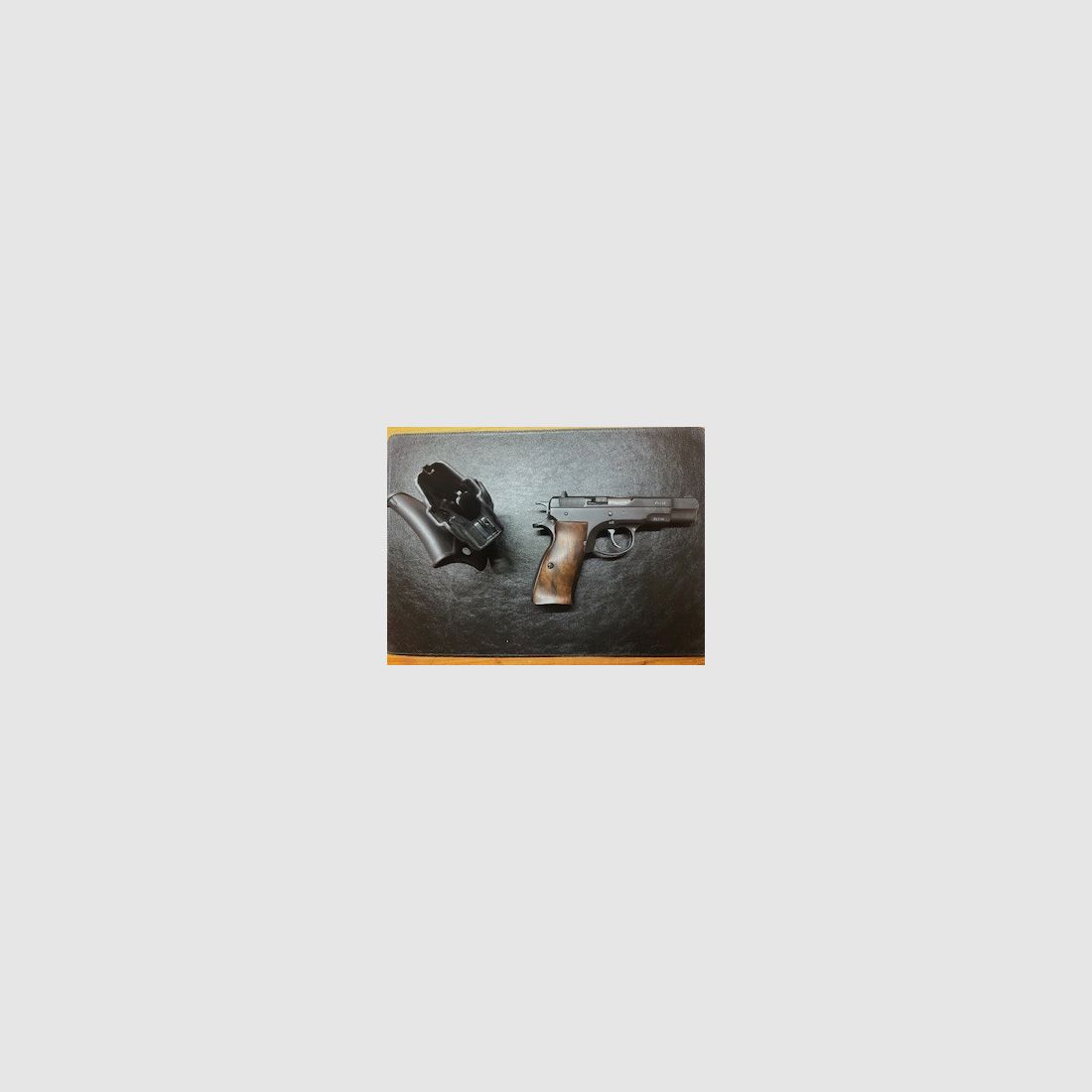 Brünner CZ Kadet 75 pistol with interchangeable barrel .22lr and a lot of accessories