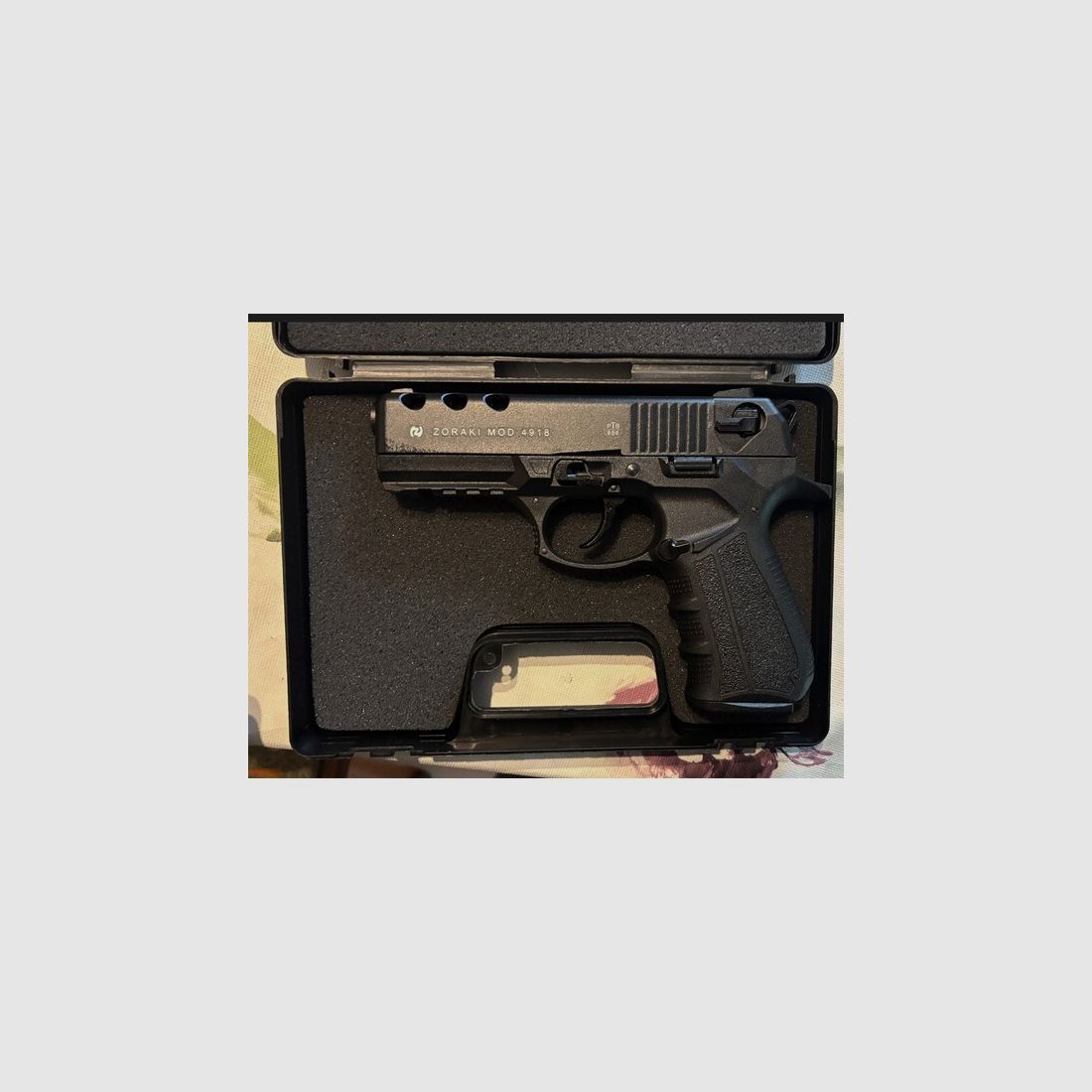 Zoraki 4918 Schreckschusspistole alte PTB 986