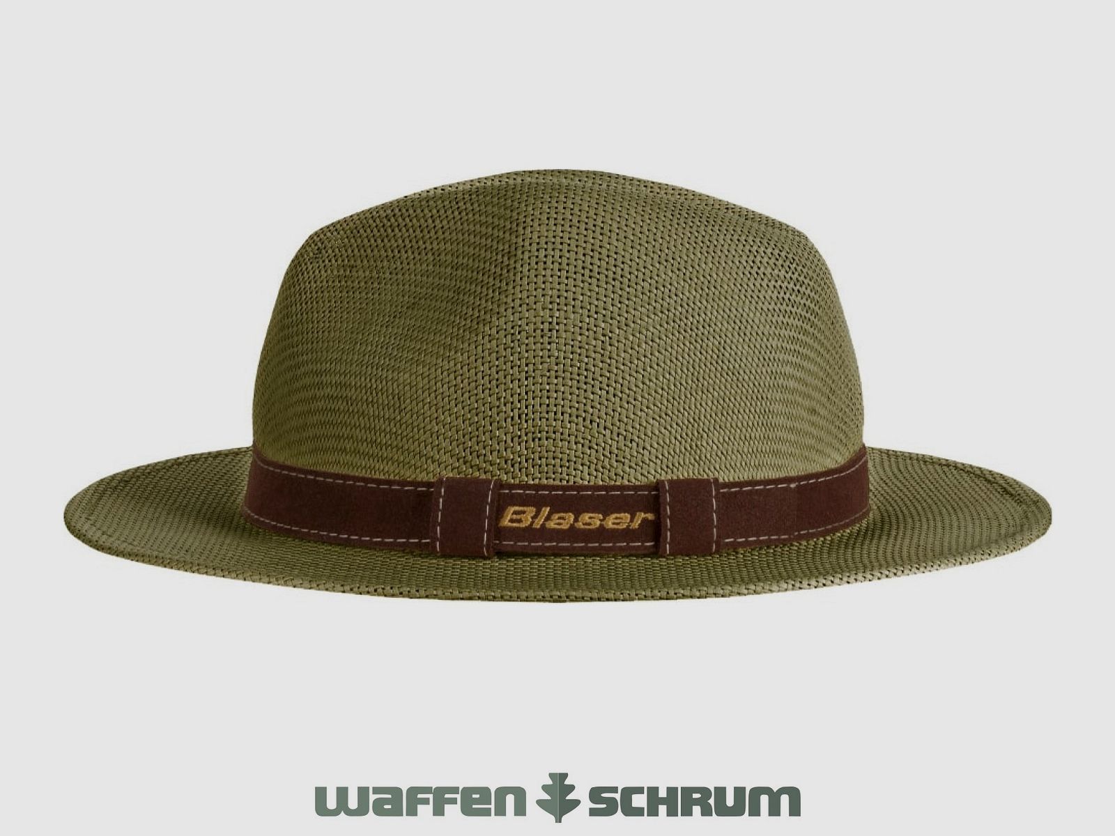 Blaser Stroh Hut Dunkel Oliv