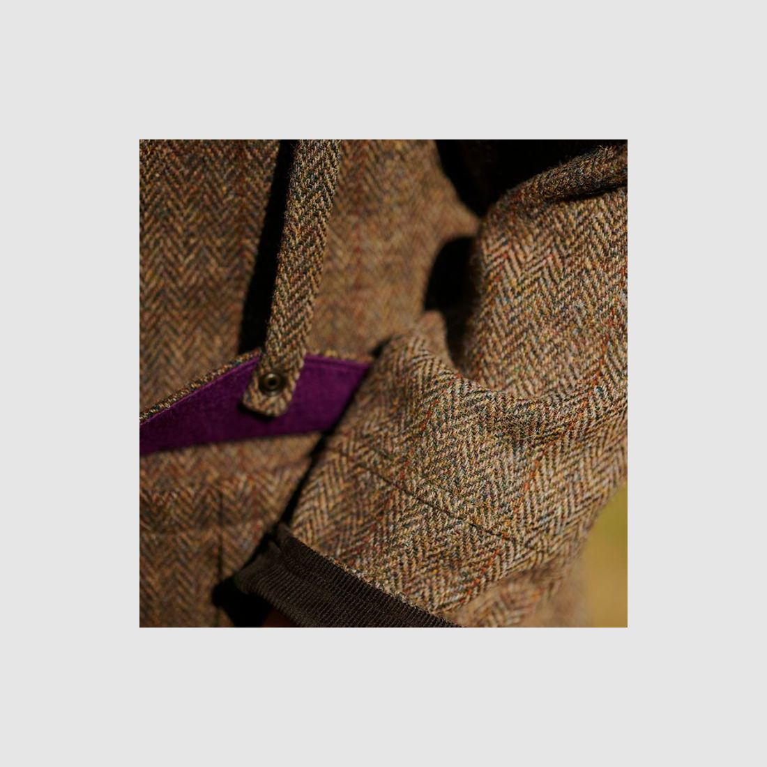 Wellington D-Jacket Bailey Tweed | evergreen, image 7 of 8