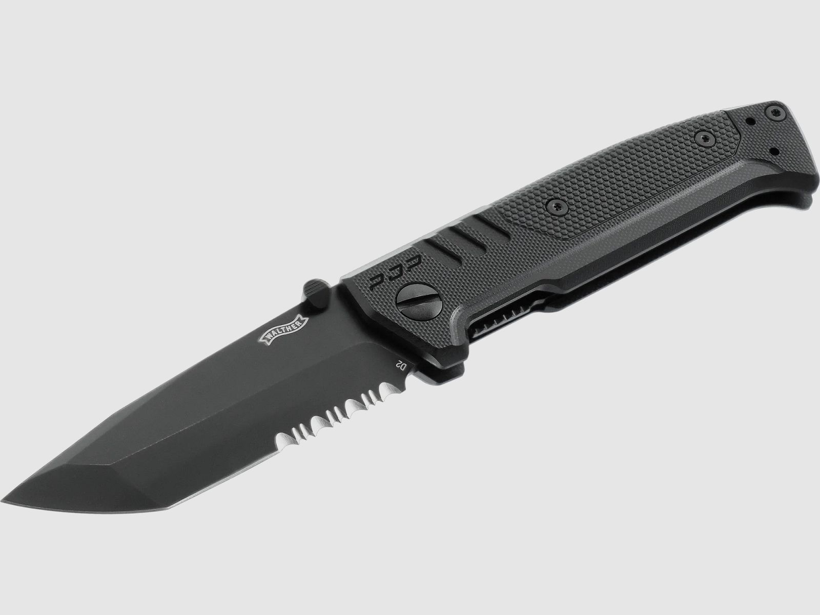 Walther PDP Tanto Folder seghettato