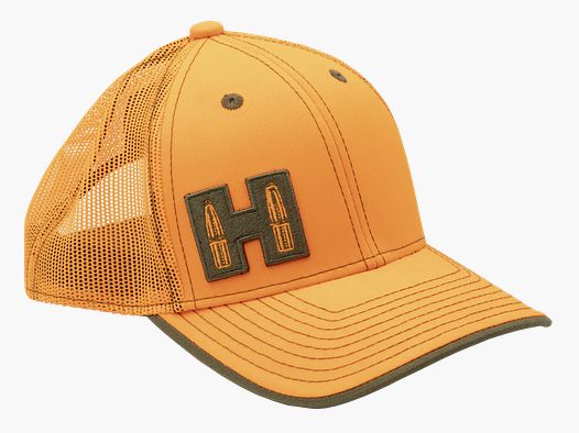 Hornady Schildmütze / Cap Signalorange Schwarz "H" Mesh