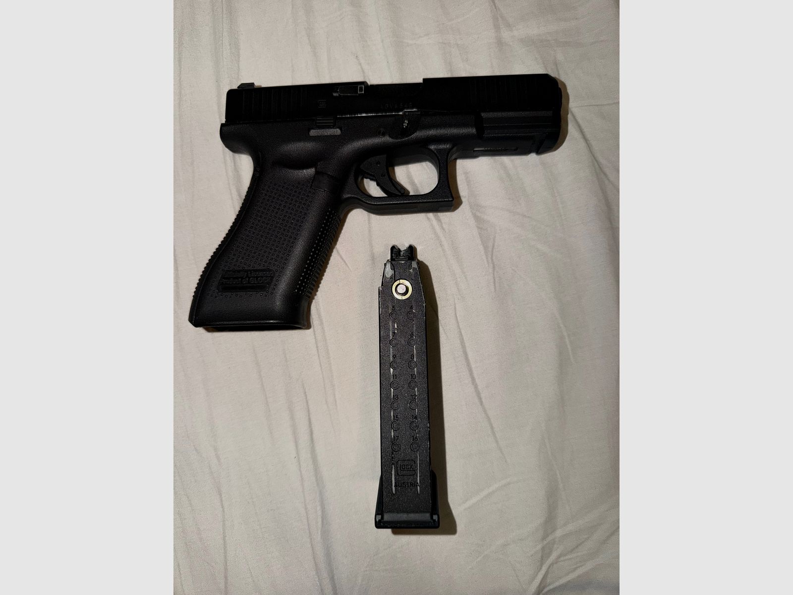 GLOCK 45 Gen 5, Airsoft-Waffe, offiziell lizenziertes Produkt von Glock