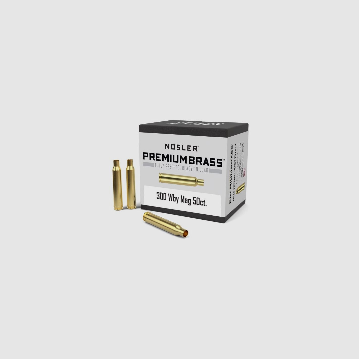 NOSLER CUSTOM CARTUCHOS Cal. 300 WEATHERBY MAG 50Pz., imagen 2 de 2