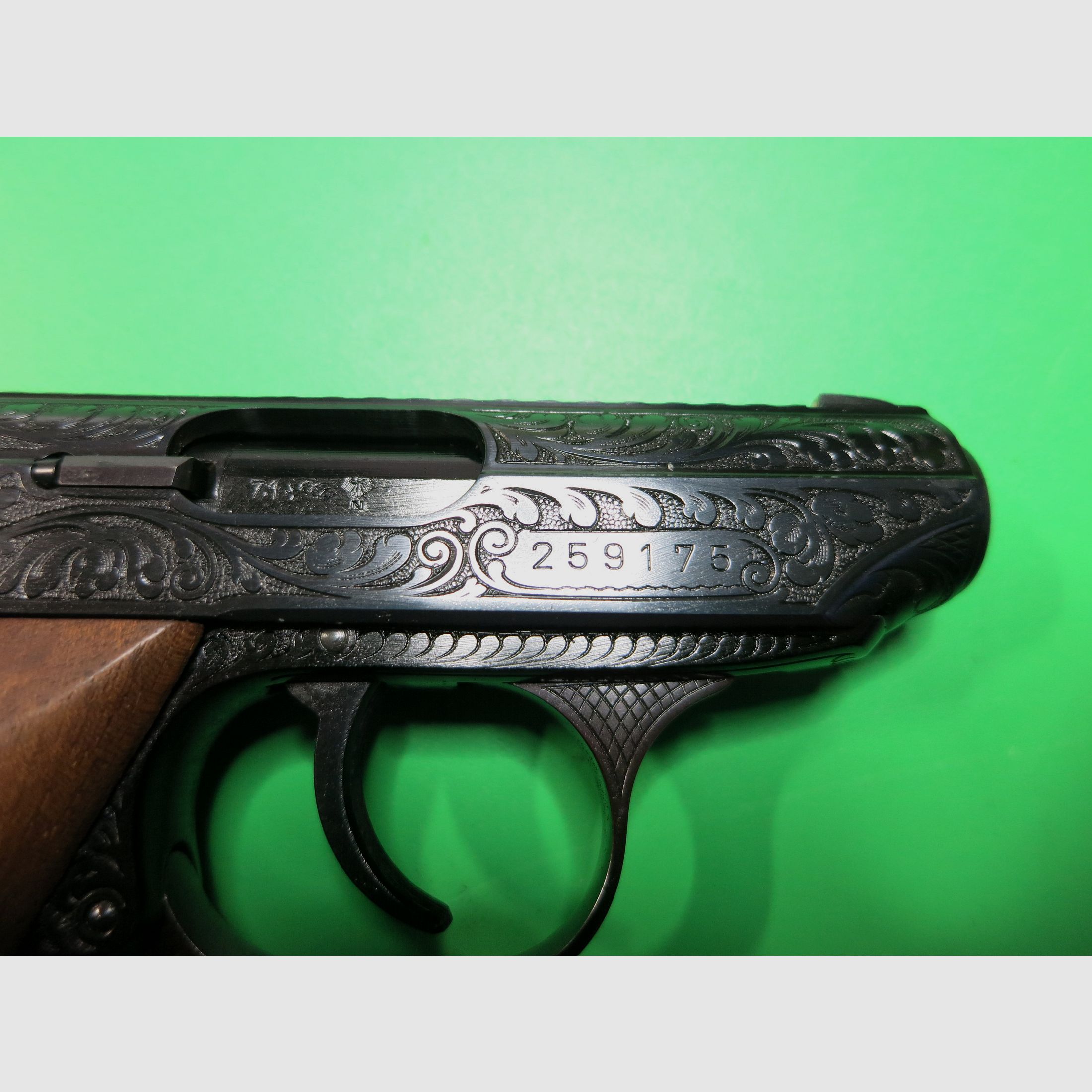 Walther/Ulm, Modell TPH "Eichenlaub", Kaliber .22lr, Taschenpistole, wie neu     #73, Bild 3 von 12