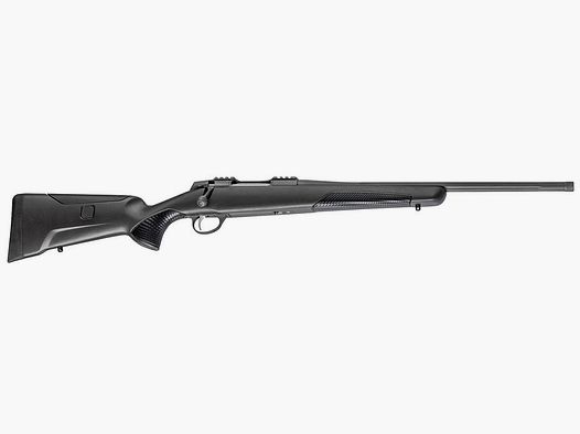 SAKO 90 ADVENTURE .22-250 Rem., tungsten Cerakote, Lauflänge 20" kanneliert, S90 Abzug, 5 Schuss, Glasfaserschaft mit verstellbarer Backe, ohne Visierung, MG M15x1