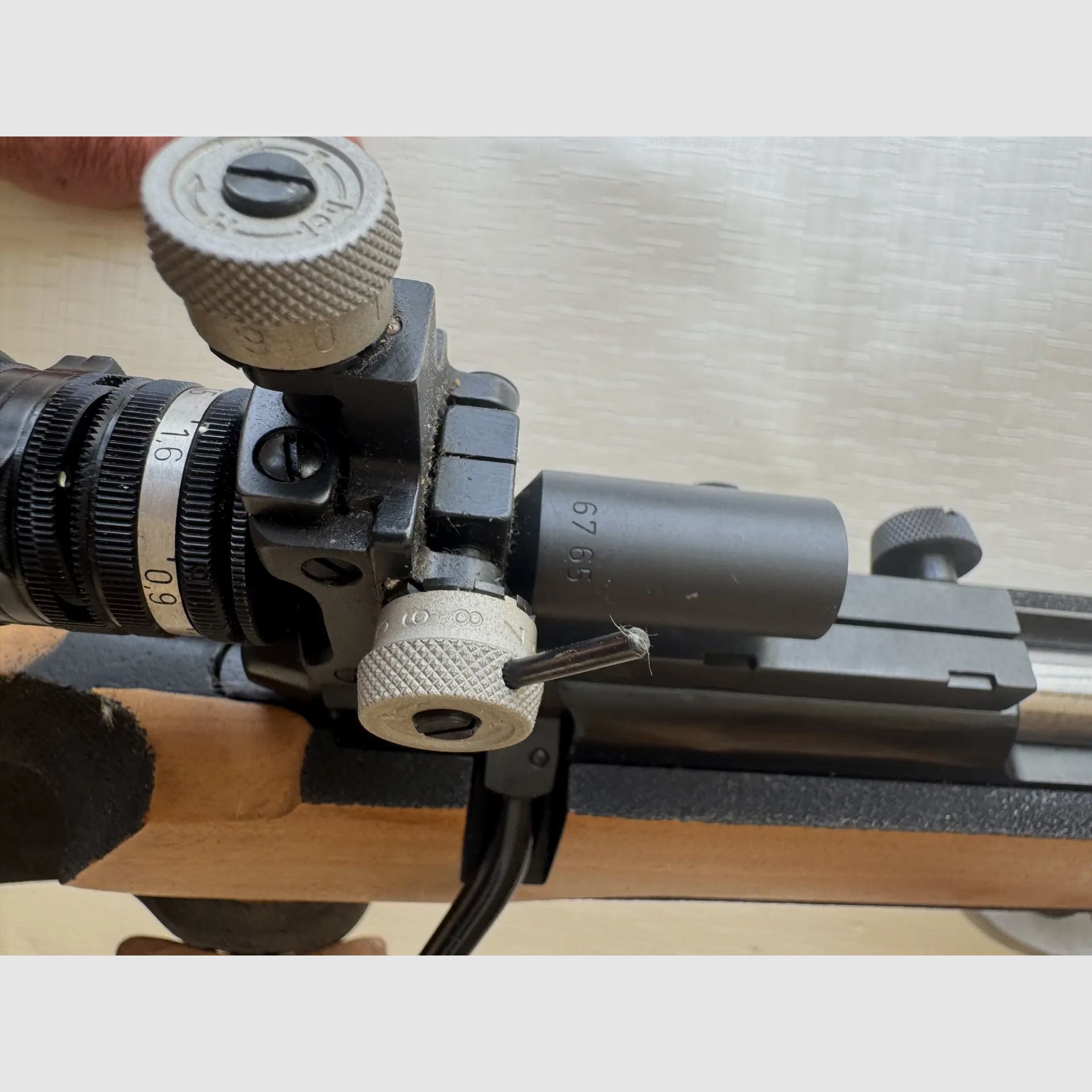Anschütz Super-Match Modelo 1813 Olímpico 84 Calibre .22 l.r.
