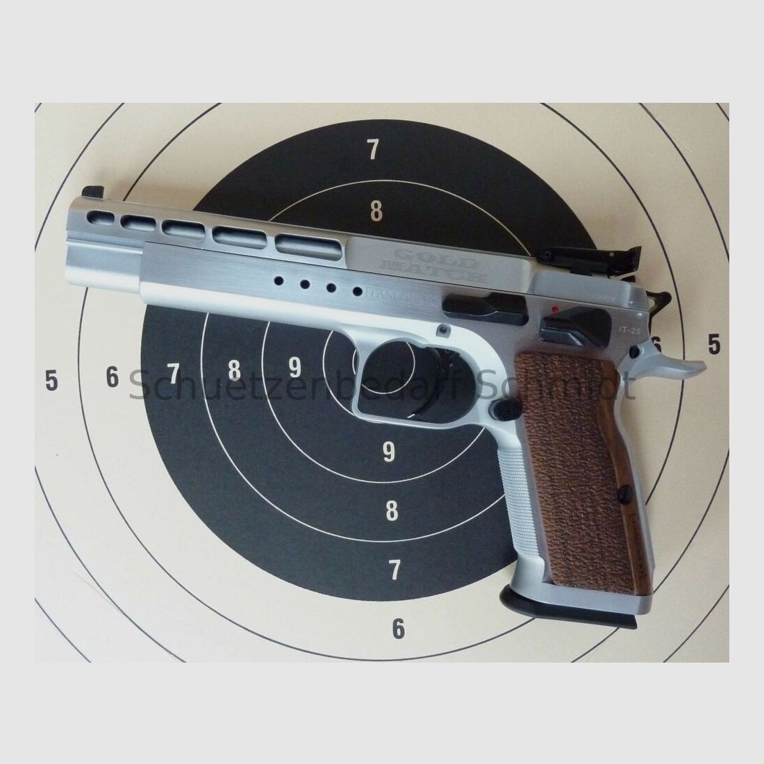 Tanfoglio Gold Match Bullseye - disponible y listo para enviar -
