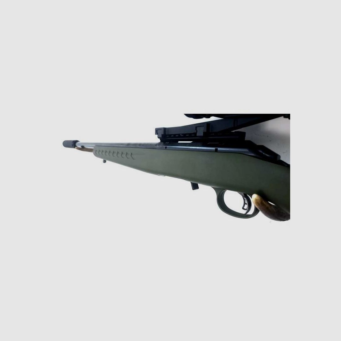 Pack Ruger American Rimfire grün Kaliber .22 lr + Wärmebildzielfernrohr Burris, Bild 4 von 11