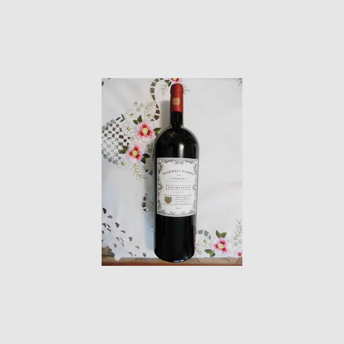 Doppio Passo Puglia IGT Primitivo MAGNUM-1,5Ltr 13%Vol Sicilia, 2021 Erstklassig