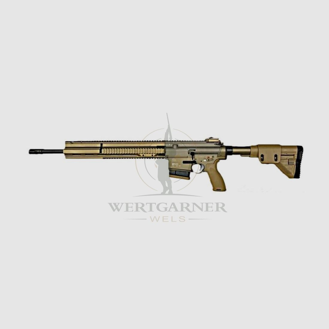 H&K MR308 A3-28, 20" kal. 308, zielono-brązowy