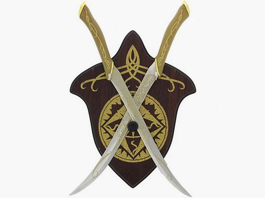 Legolas Dolche mit Wandhalterung
