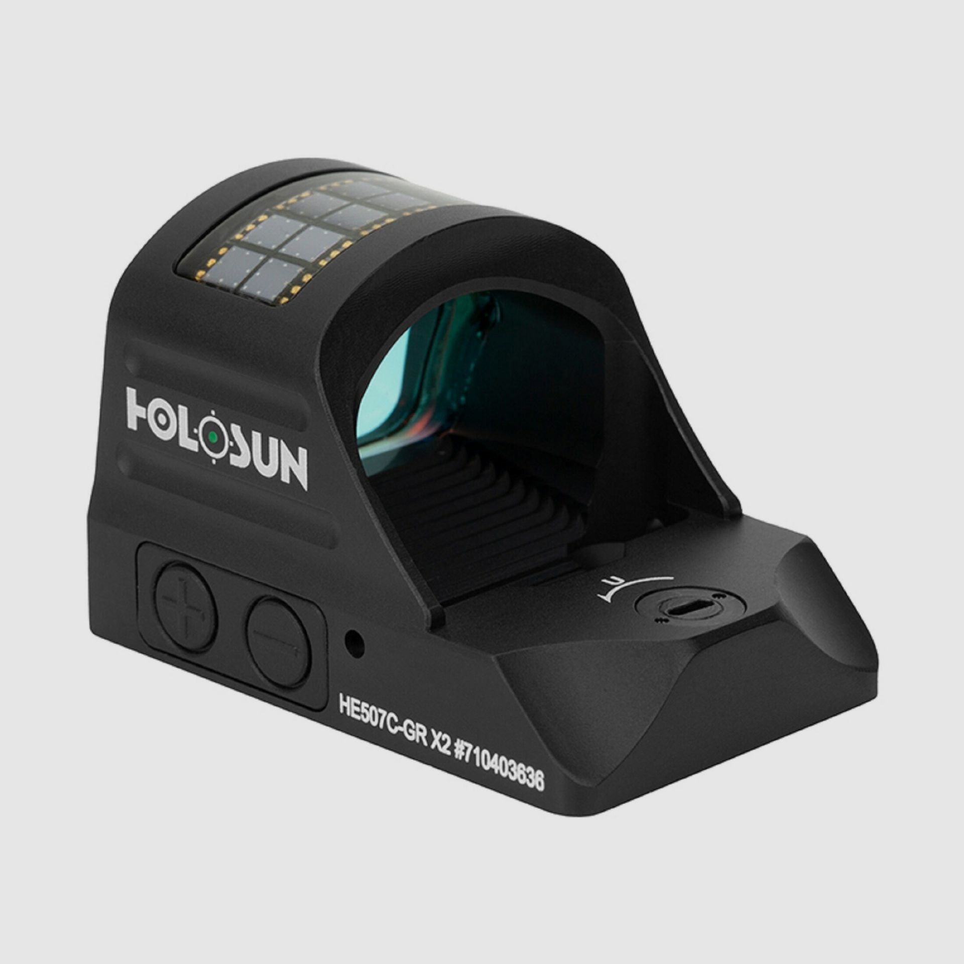 Holosun Mirino Reflex HE507C-GR-X2 con reticolo verde: 2MOA Punto 32MOA Circledot & 32MOA Cerchio, immagine 8 di 9