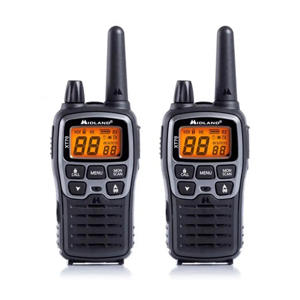 Walkie Talkie XT-70 Paar PMR446 Midland
