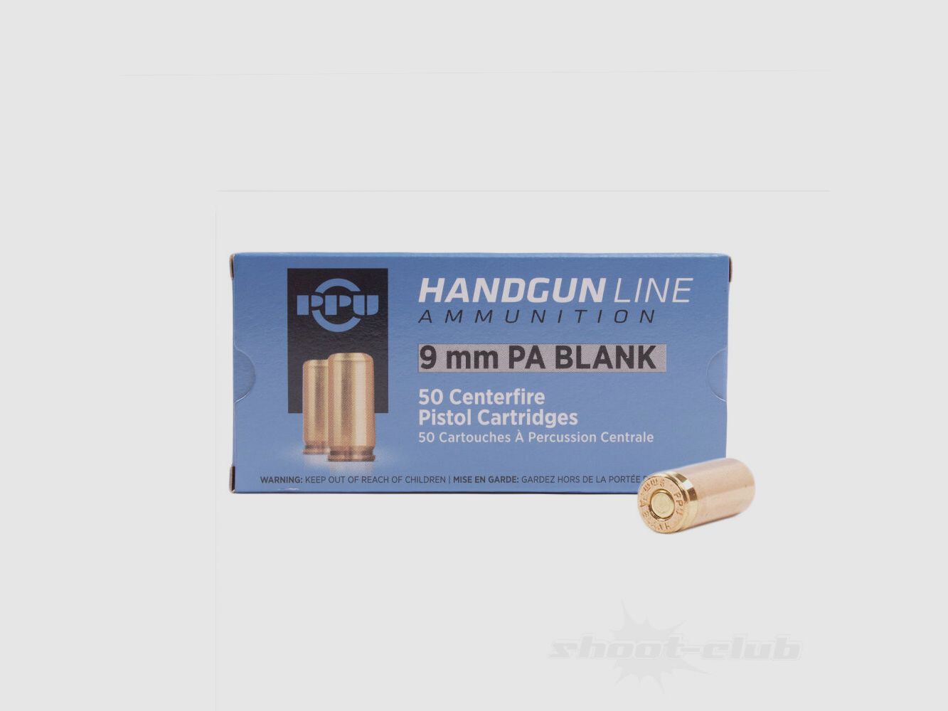 PPU - First Partizan PPU blank cartridges 50 rounds