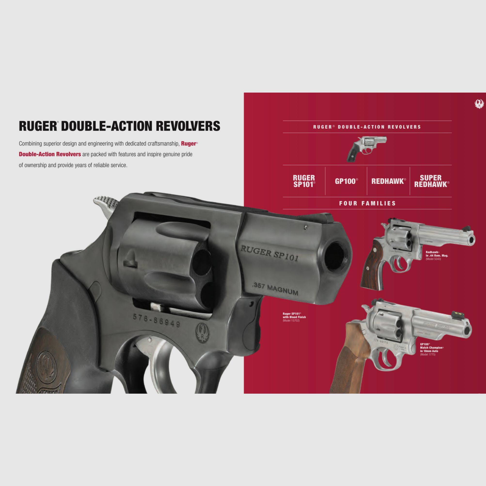RUGER / PISTOOL – REVOLVER / ALLE MODELLEN, afbeelding 10 van 13