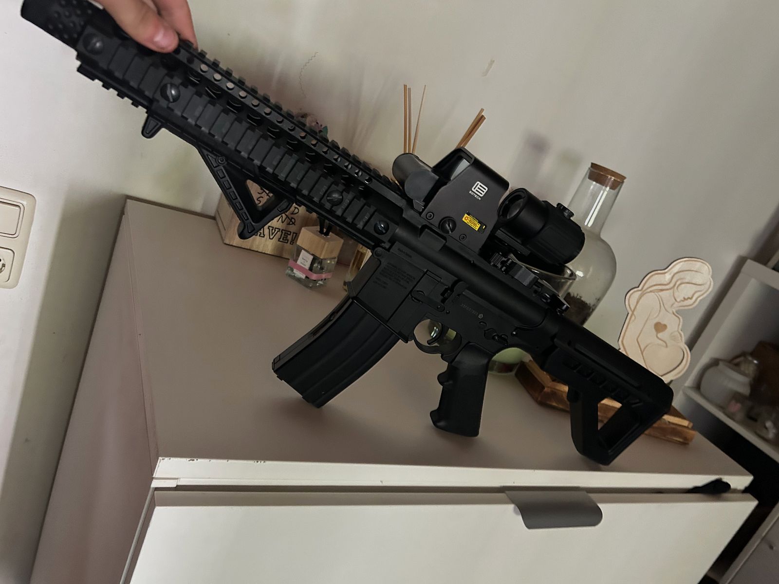 Crossman R1 CO2 mit EoTech 1/3x