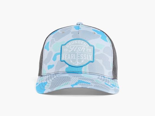 Grundéns Fish Fearlessly Trucker Salt Camo