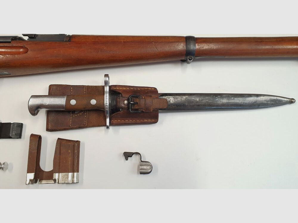 Bern Weapons Factory Swiss K31 caliber 7.5x55 Swiss complete matching numbers + Hämmerli