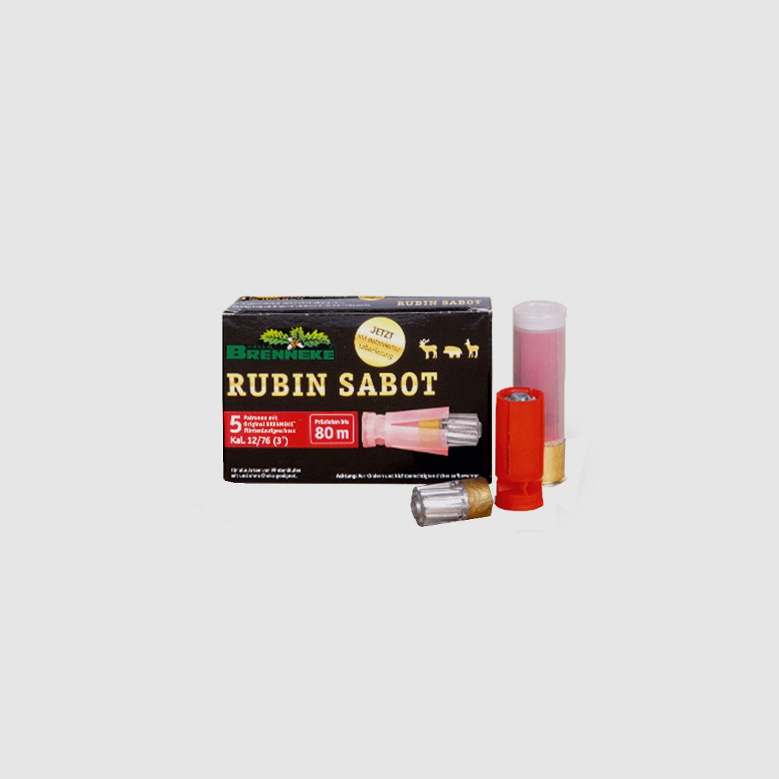 Brenneke RubinSabot .12/76 28g 5 Patronen