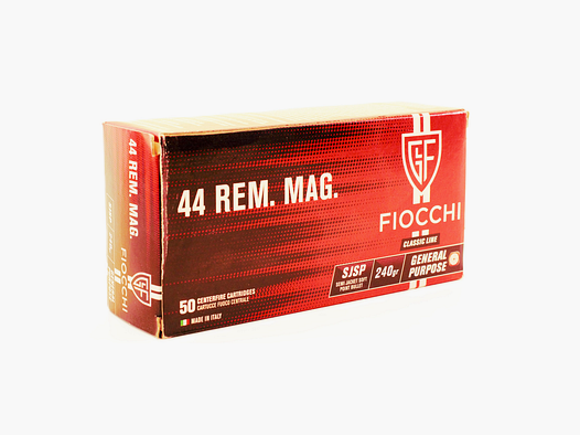 FIOCCHI 44MAG 240GR SJSP