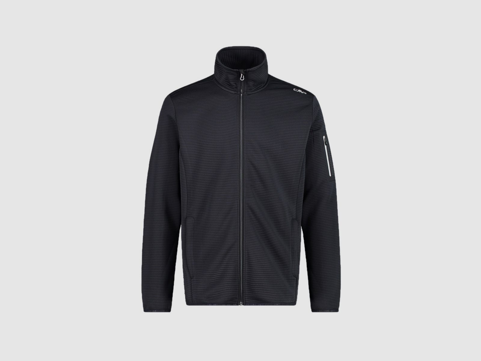 CMP Herren Jacke Unlimitech Fleece mit Reißverschluss Anthrazit