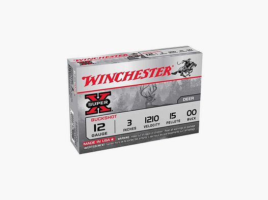Winchester Buckshot C.12/76 15 grains (chevrotine)*