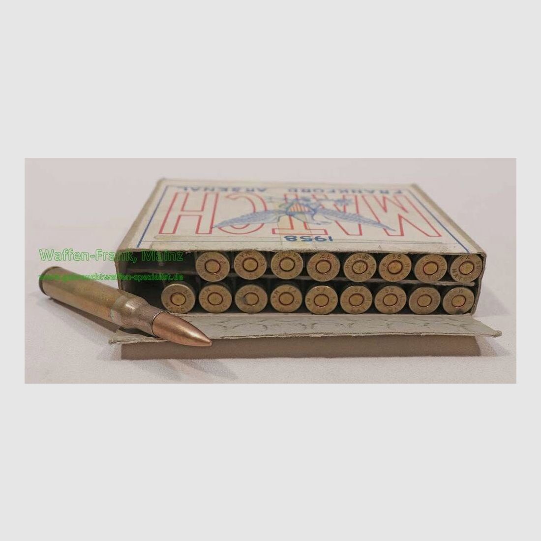 Divers fabricants de cartouches de fusil .30-06