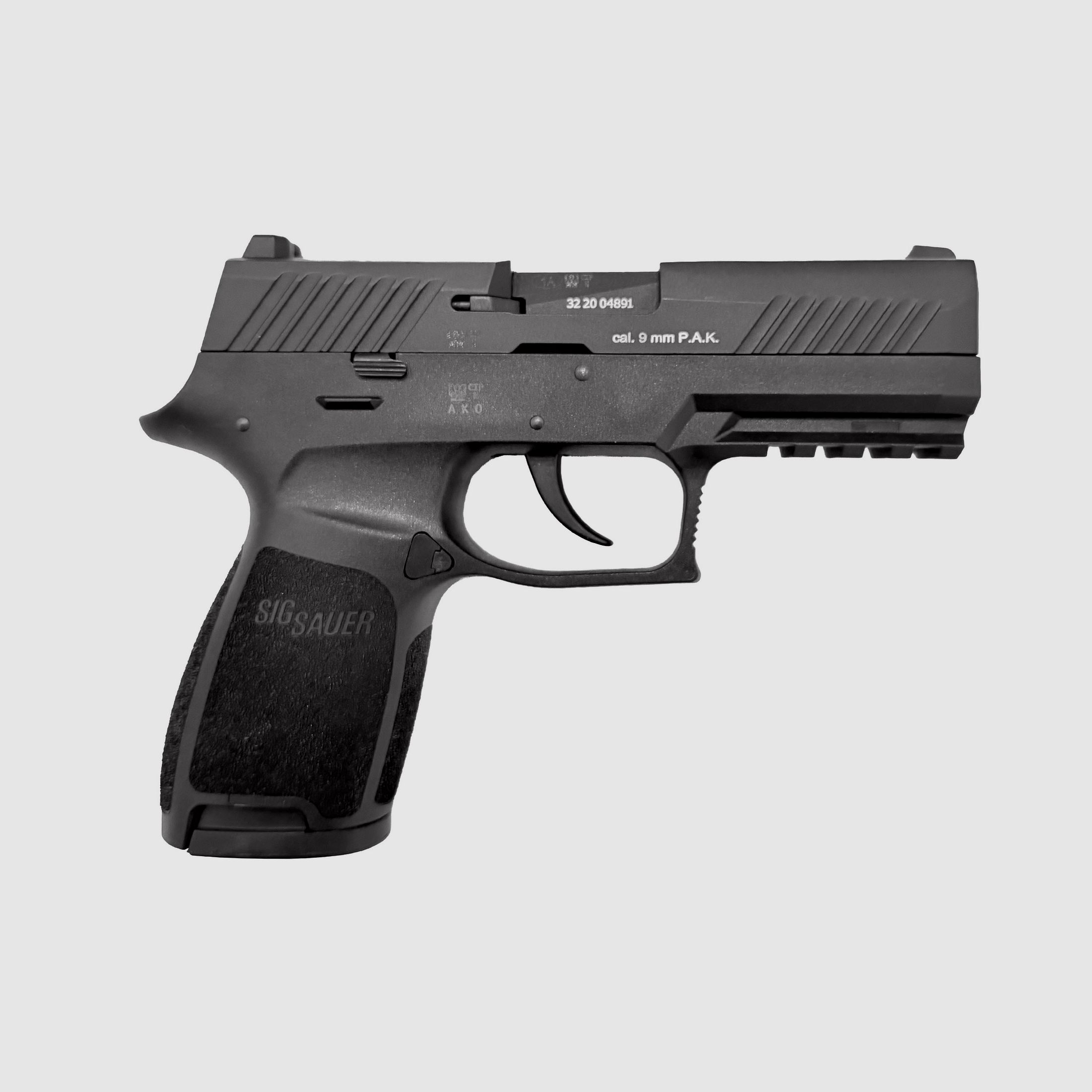 Sig Sauer P320 Schreckschuss Pistool 9mm P.A.K. Zwart - NIEUW